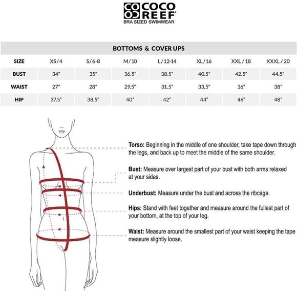 Coco Reef Women's Castaway Black Sway Mesh Layer Swim Skort black skirt short - Picture 8 of 8